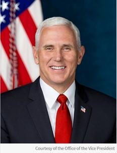 Official Photo of Vice President Michael R. Pence, courtesy of the Office of the Vice President