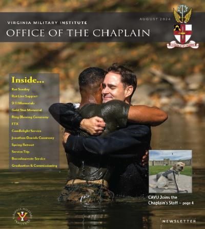 Cover art of 2024 Office of the Chaplain Newsletter. Full PDF available below.