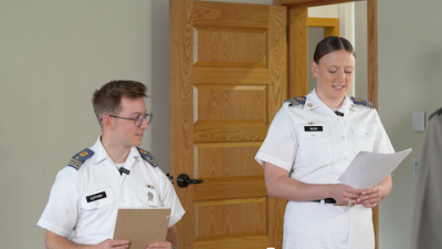 “Voices of Gratitude” is a touching tribute featuring a few graduating cadets surprising their mentors with letters of gratitude, sharing the impact of guidance, support, and inspiration received during their cadetship.