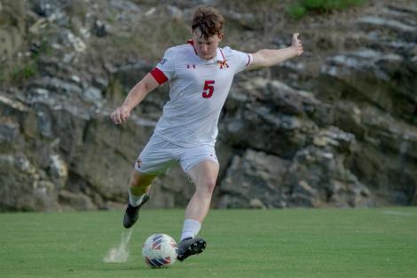 Soccer player Colin Blandford talks about balancing academics, athletics, and cadet responsibilities.