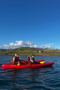 Cadets kayak in Dingle Bay. –Photo courtesy of Lt. Col. Stephanie Hodde.