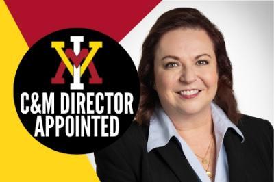 VMI C&M Director Appointed graphic with headshot of Sherry Wallace.