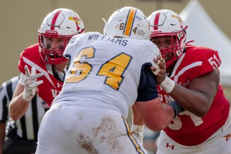 VMI football player Terrell Jackson talks about balancing academics, athletics, and cadet responsibilities.